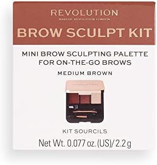MAKEUP REVOLUTION LONDON Brow Sculpt Kit Medium Kaş Kiti