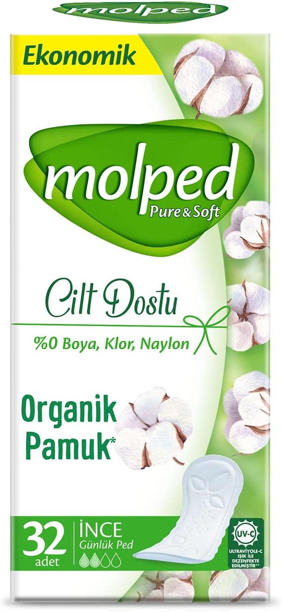 Molped P&S Günlük Ped Light Normal Ekonomik 32 Adet