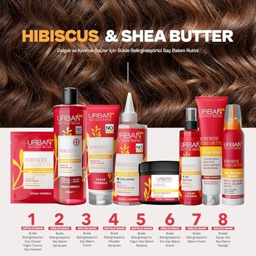 Alternative view of Care Hibiscus&shea Butter Kıvırcık Ve Dalgalı Saçlara Özel Sıvı Saç Bakım Kremi-vegan-200 ml