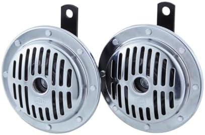 Alternative view of Korna S130 Set - 12V - 118Db(A) - Frekans Aralığı: 280/380Hz - Düşük Ses/Yüksek Ses - Elektrikli - Ece Onaylı - Gövde Rengi: Krom/Siyah - Miktar: 2 Horn 4811091