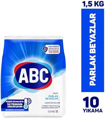 ABC DETERJAN Matik Parlak Beyazlar 1,5 kg