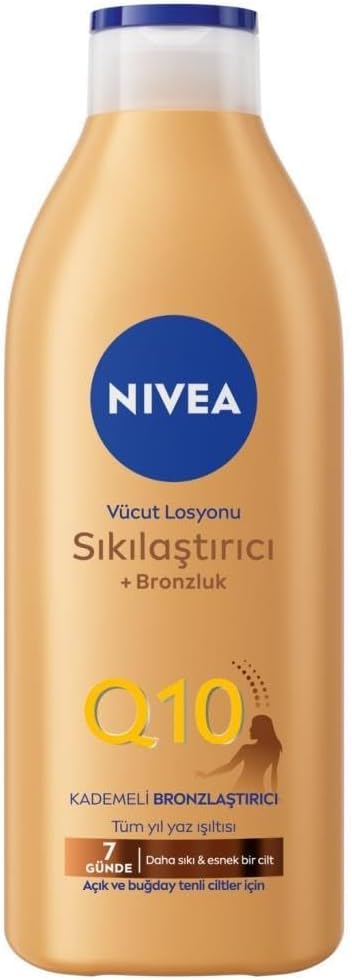 Alternative view of Q10 Sıkılaştırıcı Ve Kademeli Bronzlaştırıcı Vücut Losyonu 400ml, 7 Günde Sıkılaş, Açık Buğday Ten