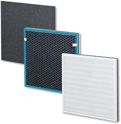 LR 210/LR 200 filtre yedek seti, üç katmanlı filtre sistemi, HEPA filtre H13, aktif karbon filtre, ön filtre, hava temizleyici LR 210 ve LR 200 için