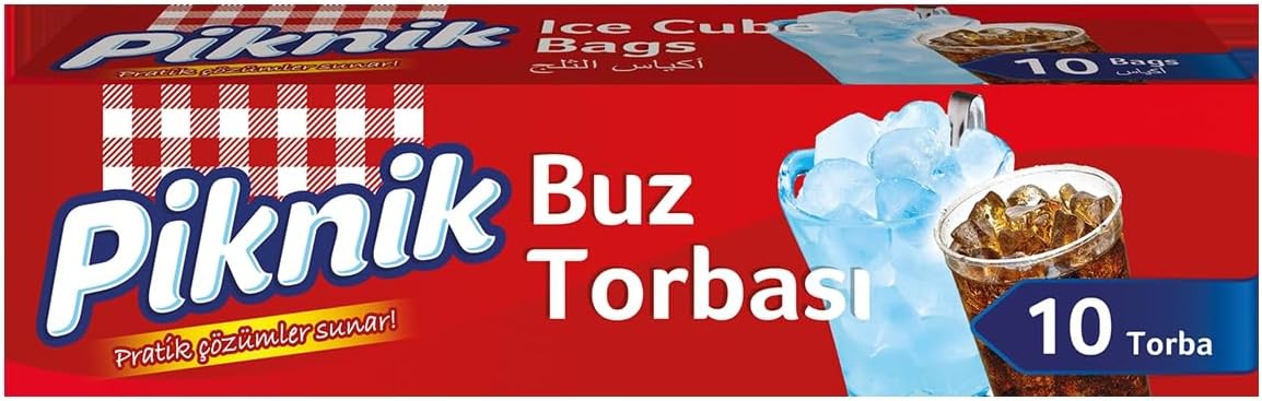Alternative view of Piknik Gıda Ambalaj Buz Torbası 10'lu 1400