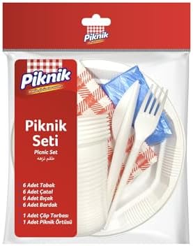 Alternative view of Piknik Kullan At Seti Ekonomik 6'lı Beyaz 1525