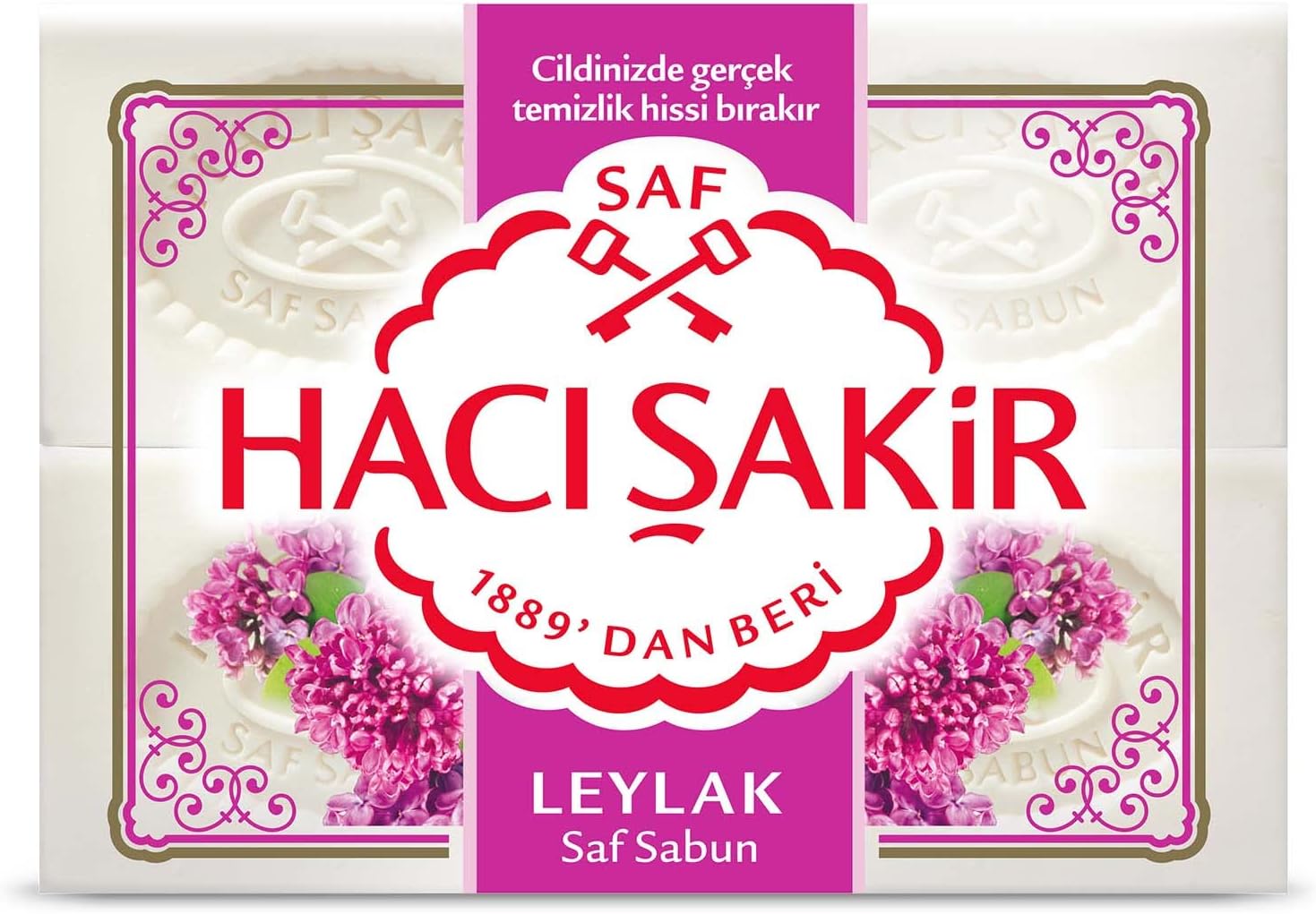 Leylak Kalıp Sabun (4 Adet)