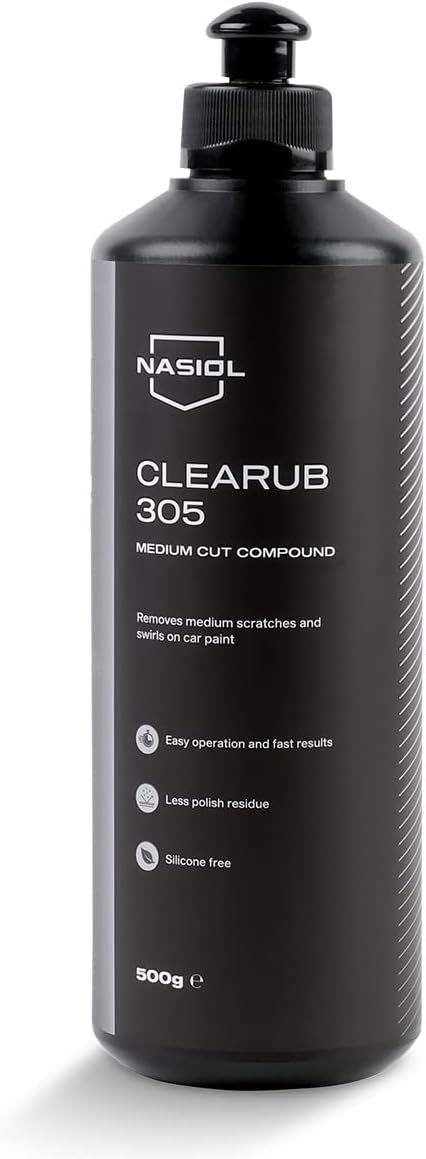 Alternative view of Clearub 305 Araç Orta Çizik Giderici Pasta Cila-500 Gr-Boya Koruma Parlatma Wax, Detailing, Güçlü Çizik Alıcı Araç Pasta Cila, Boya Koruyucu ve Parlatıcı Oto Polisaj