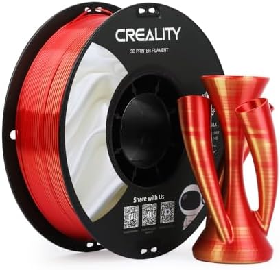 Alternative view of Creality CR-SILK PLA Filament Altın-Kırmızı Çift Renk 1.75mm 1kg