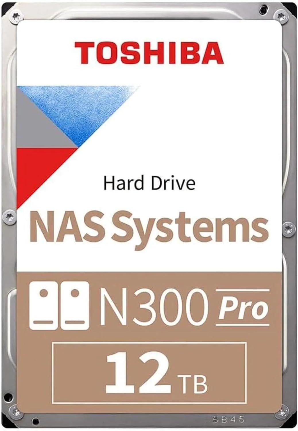 Alternative view of N300 Pro 12TB NAS 3.5 İnç Dahili Sabit Disk - CMR SATA 6 Gb/s 7200 RPM 512 MB Önbellek - HDWG51CUZSVB