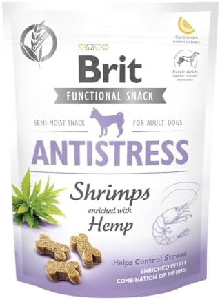 Alternative view of Brit Care Functional Snack, Zihinsel Sağlığı Desteklemek İçin, Tahılsız, Karides Ve Kendirli, Fonksiyonel Yetişkin Köpek Ödülü, 150 g