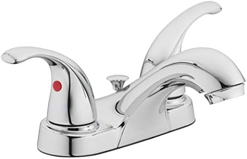 Aqua 15-B42WP-CH-AV İki Saplı Banyo Lavabo Bataryası, Cilalı Krom