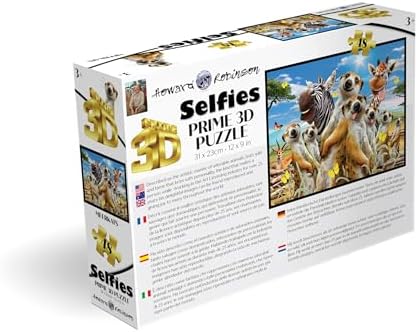 Alternative view of 3D - Mirket Selfie - 48 Parça Puzzle
