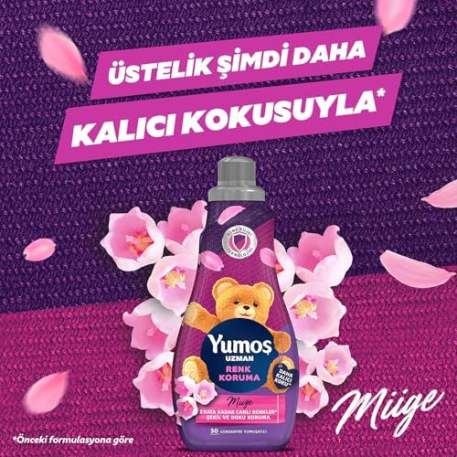 Alternative view of Yumoş Uzman Konsantre Çamaşır Yumuşatıcısı Renk Koruma Kalıcı Koku 1200 ML 50 Yıkama