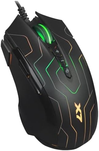Alternative view of A4 Tech X89 SİYAH-LABİRENT OPTİK 2400 DPI Gamer Mouse