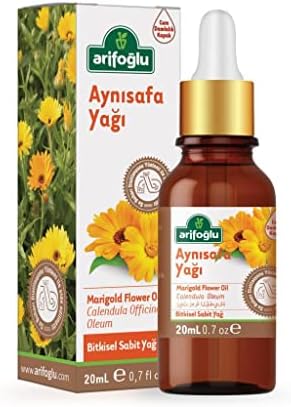 Alternative view of Aynısafa Yağı 20ml - Soğuk Sıkım, Cilt Onarıcı, Doğal Nemlendirici | Calendula Oil 20ml - Cold Pressed, Skin Repairing, Natural Moisturizer