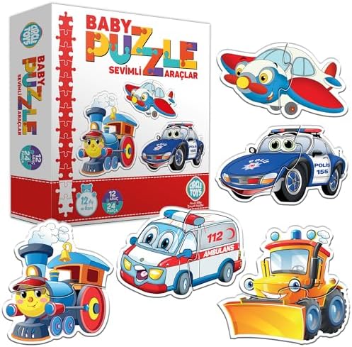 Alternative view of Toys Baby Puzzle Sevimli Araçlar