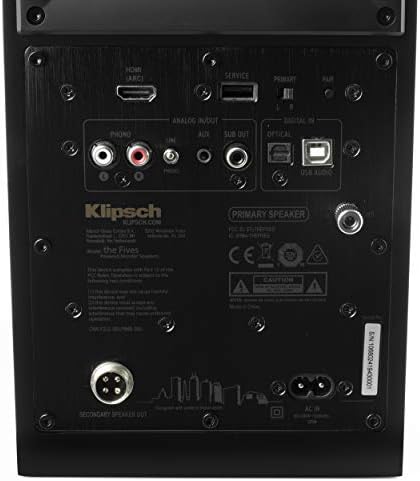 Alternative view of The Fives Aktif Hoparlör (Çift) - Titanyum LTS Havalandırmalı Tweeter, Bluetooth Kablosuz Bağlantı, Yüksek Çözünürlüklü Ses, Dinamik Ekolayzırı, Siyah