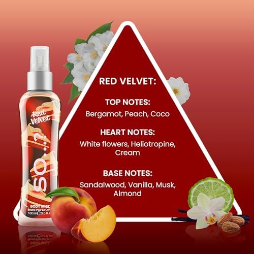 So...? Red Velvet Vücut Spreyi 100 ML