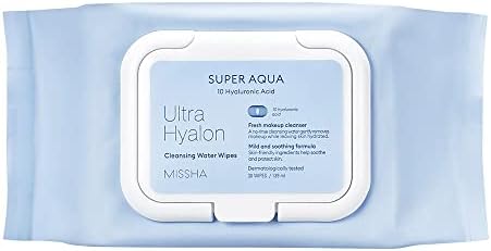Alternative view of Hyalüronik Asitli, Su Bazlı Makyaj Temizleme Mendili Super Aqua Ultra Hyalon Cleansing Water Wipes