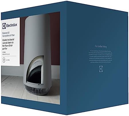 EFFBRZ2 Breeze A3 komple hava filtresi (temiz hava, kokuları giderir, optimum filtreleme, antibakteriyel, alerjenleri ve polenleri yakalar, beyaz)