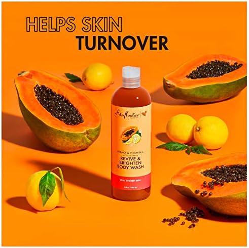 Alternative view of SHEA MOISTURE Papaya & C Vitamini Canlandırıcı ve Aydınlatıcı Vücut Şampuanı 384ML