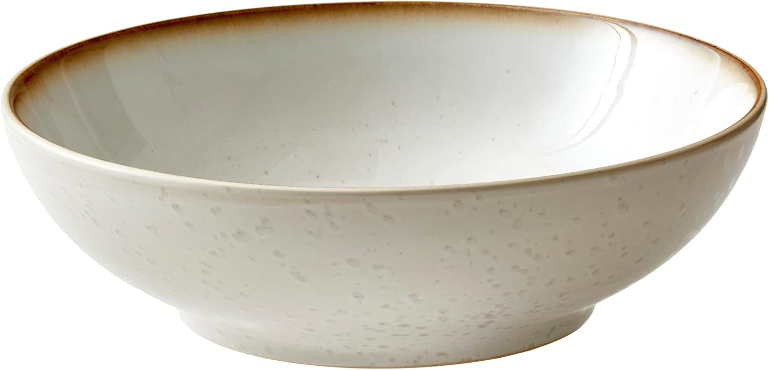 Alternative view of Salata kasesi, kase/kase seramik, bulaşık makinesinde yıkanabilir, çap 24 cm, yükseklik 6 cm, krem/krem