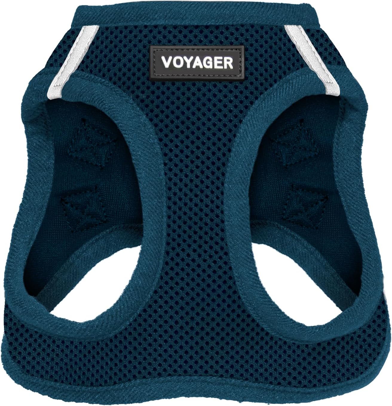 Voyager -in Air Köpek Koşum Takımı - Pet Supplies Küçük ve Orta Ölçekli Köpekler ve Kediler için Yelek Koşumunda Tüm Hava Mesh Basamağı - Koşum Takımı (Mavi), S (Göğüs: 14,5-16 inç)