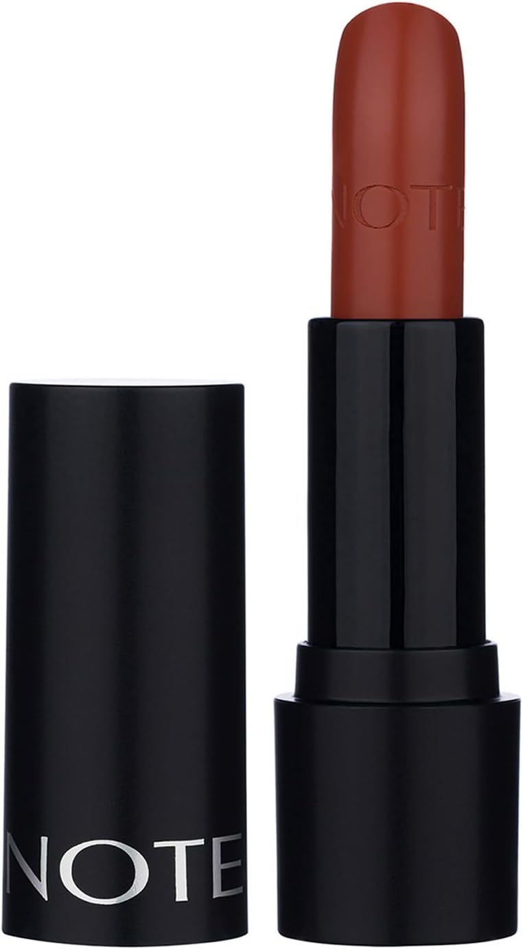 Cosmetics Deep Lipstick 06 Cinnamon Kremsi Dokulu Yarı Parlak Ruj, Kahverengi