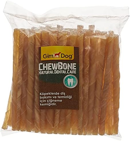 Alternative view of GimDog Mordimi Köpekler İçin Çubuk Kemik, Çiğneme Kemiği, Naturel, 50'li, 300 gr