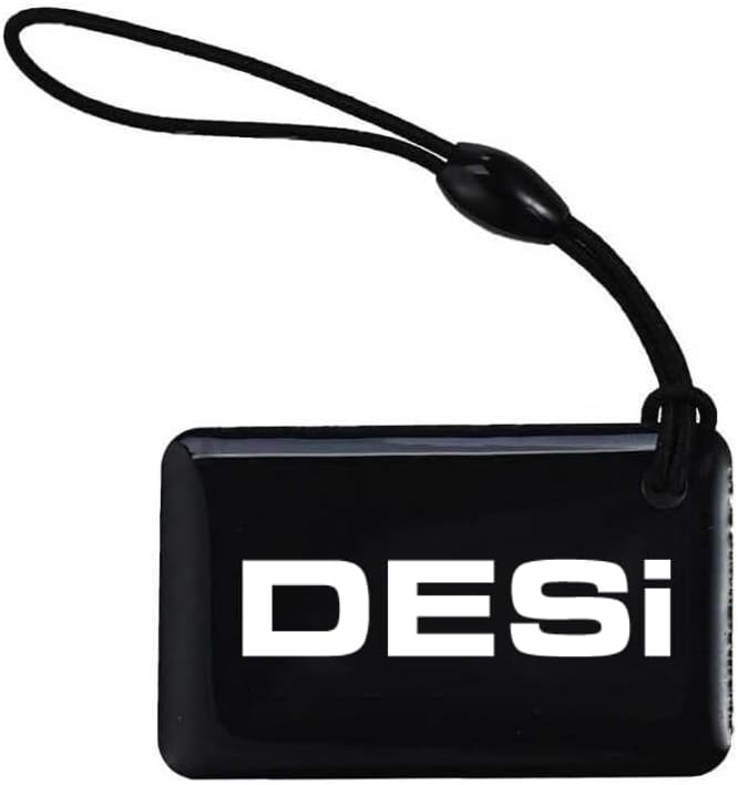DESi IC Kart Tag, Akıllı Kilit Sistemleri için 3'lü Set, Siyah, Dijital Anahtar, QUiC Serisi ile Uyumlu, Tek Dokunuşla Kolay Erişim