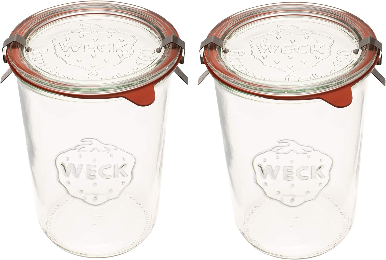 Weck Klasik Konserve Kavanozları, 750ml, 2'li Paket