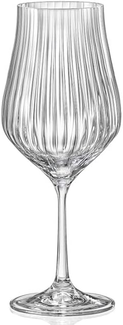 Alternative view of Tulipa Optic kırmızı şarap kadehi, kristal cam, 450 ml, 6'lı set