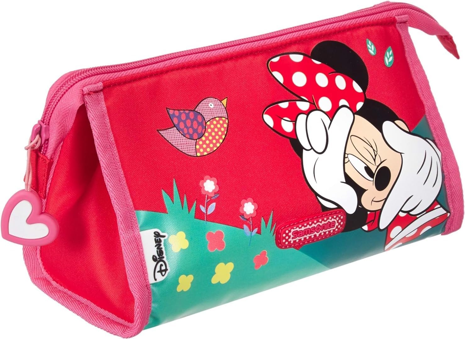 Polyester Minnie Makyaj Çantası | Çocuklar için Eşyaları Saklamak İçin Mükemmel