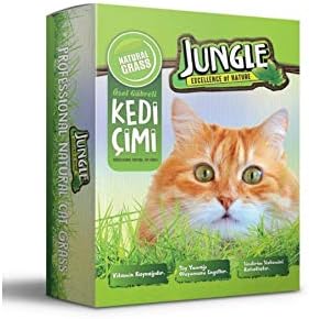 Alternative view of Jungle Özel Gübreli Kedi Çimi Fileli, 14x14 cm