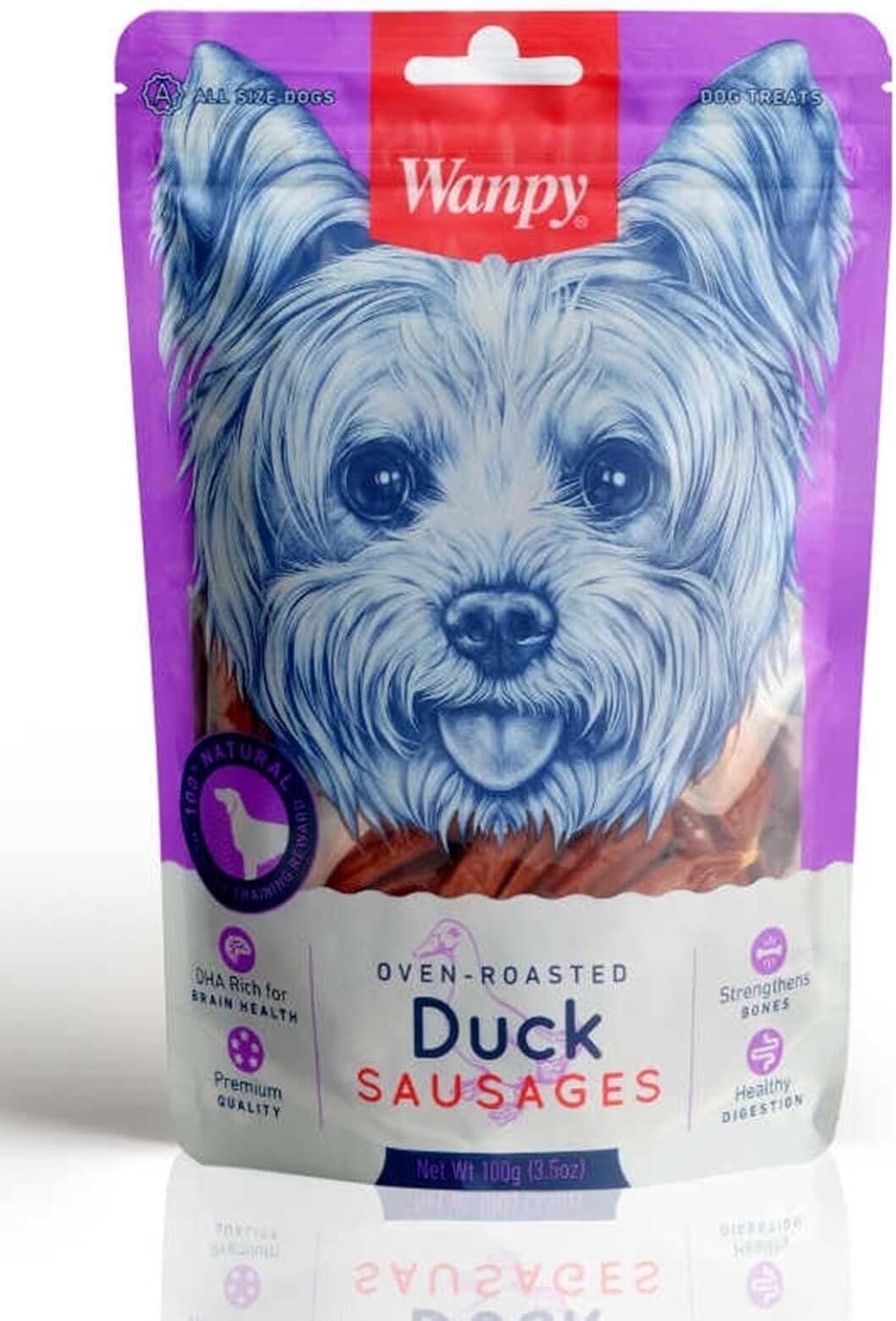 Alternative view of Ördek Etli Sosis 100 Gr Köpek Ödülü