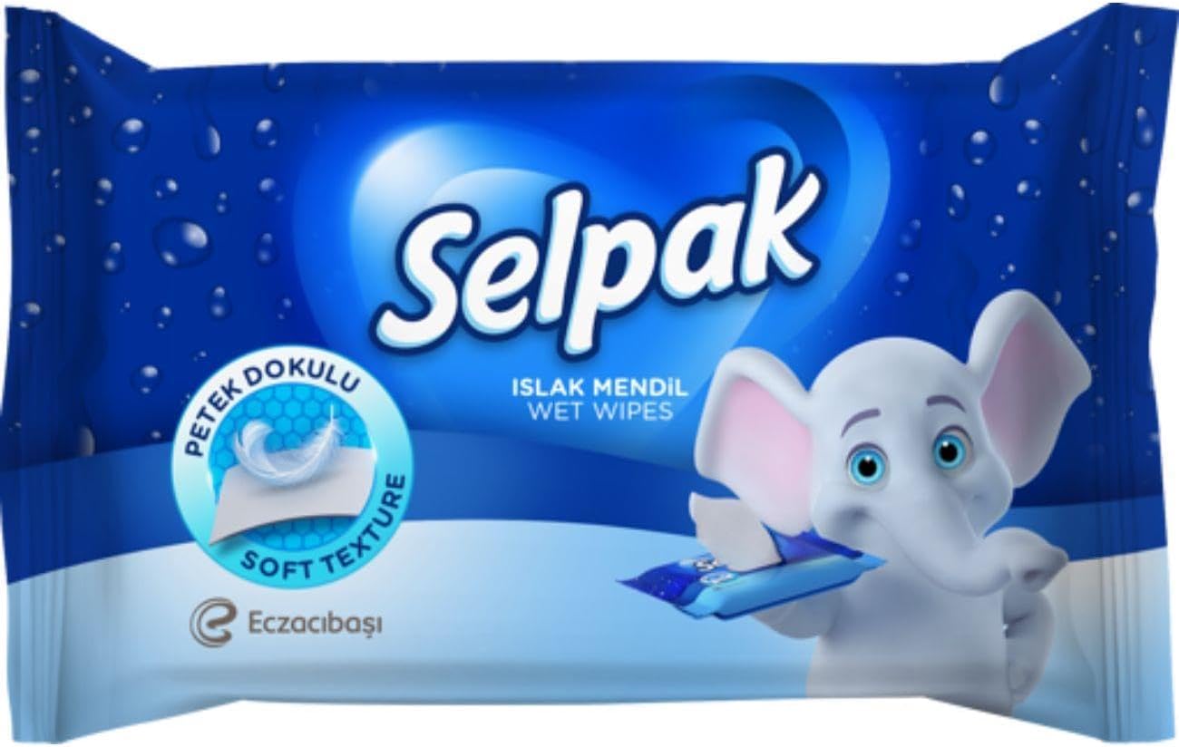 Alternative view of Selpak Klasik Islak Cep Mendili 3'lü