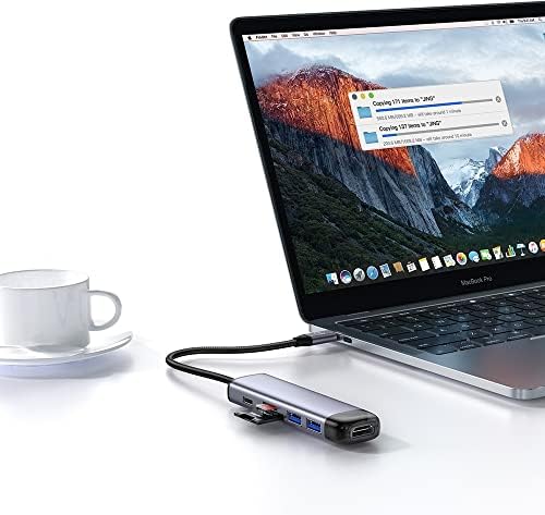 Alternative view of Hu-7740 6in1 Usb Hub Çoğaltıcı-Gri