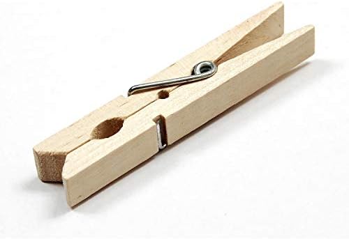 Ahşap Çamaşır Mandalı 72'li Orta Boy Paket