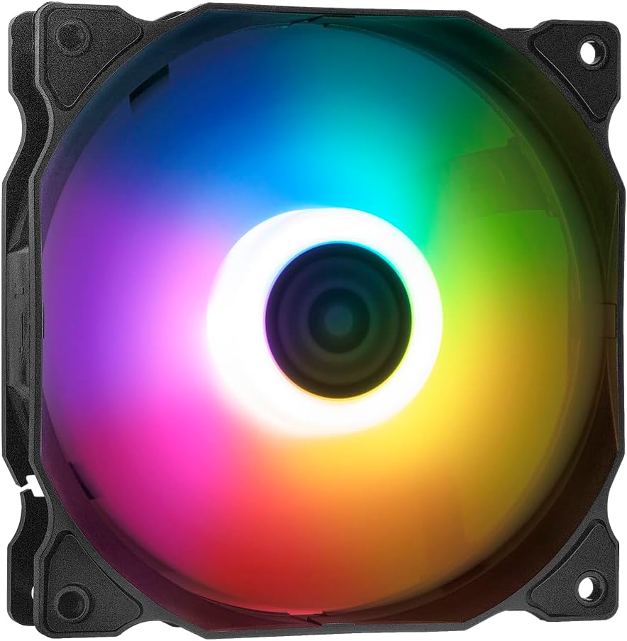 Alternative view of A-DATA KASA FAN ARGB XPG BLACK VENTO120ARGB-BKCWW 120MM TEKLİ 3PİN