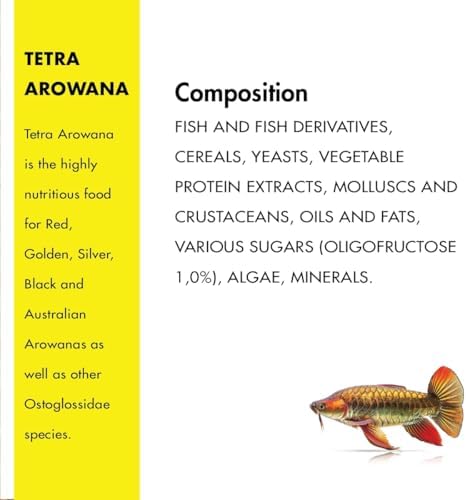 Arowana Balık Yemi 1lt 340gr