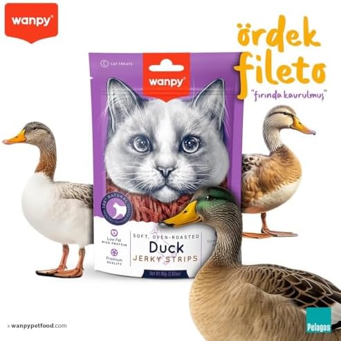 Alternative view of Gerçek Ördek Fileto 80 gr Yumuşak Kedi Ödülü