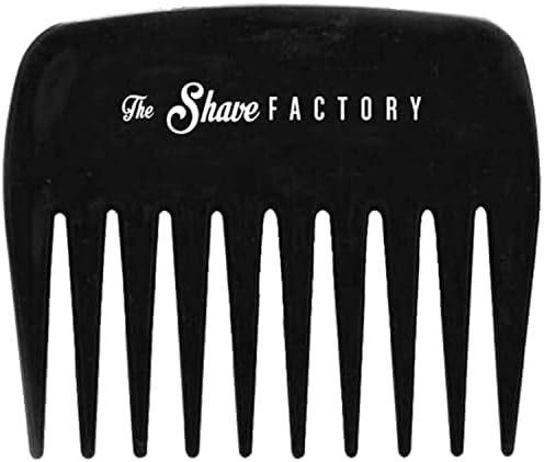 The Shave Factory dayanıklı siyah taraklar – profesyonel saç bakımı için vazgeçilmez – yüksek kaliteli ve uzun ömürlü malzeme