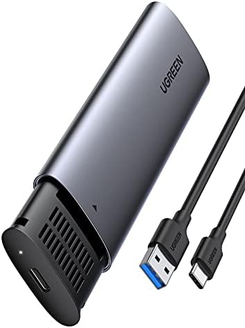 Alternative view of M.2 Sata NGFF SSD USB 3.1 5 Gbps Type-C Gen1 B-Key M+B Key Disk Kutusu - Uzay Grisi