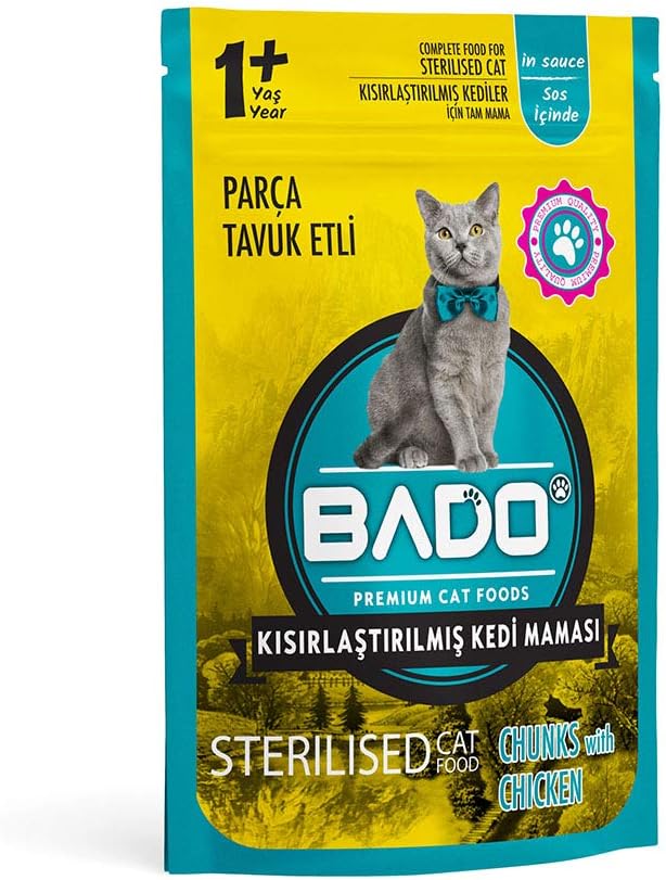 Alternative view of Bado Yaş Mama Kısırlaştırılmış Parça Etli