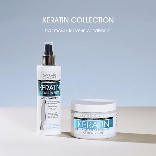 Advanced Clinicals Keratin Durulanmayan Saç Bakım Spreyi 237ML