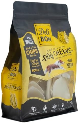 Alternative view of Doggie Delibon Deri Cips, 400Gr, Beyaz, 400Gr
