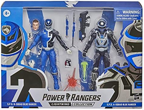 Hasbro Power Rangers Lightning S.P.D. B-Squad Blue Vs A-Squad Blue Variant 2'li Figür