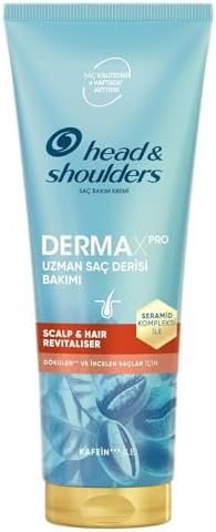 & Shoulders DermaXPRO Scalp & Hair Revitaliser Dökülme Karşıtı Saç ve Saç Derisi Bakım Kremi Kafein ve Seramid ile 220ml