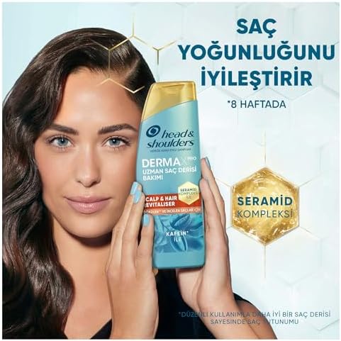 Alternative view of & Shoulders DermaXPRO Scalp & Hair Revitaliser Dökülme ve Kepek Karşıtı Şampuan Kafein ve Seramid ile 300ml