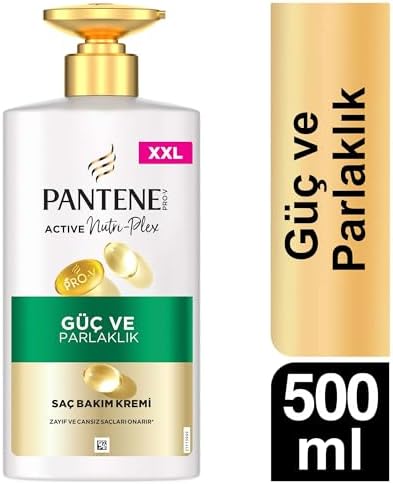 PANTENE Güç ve Parlaklık Saç Kremi 500 ml